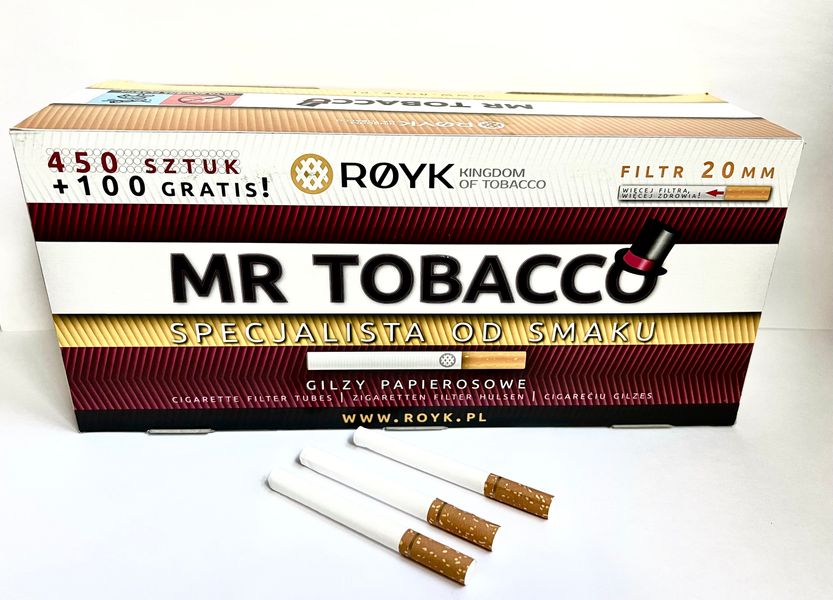 сигаретные гильзы Mr TOBACCO 550 шт (фильтр 2 см) GM-550 фото