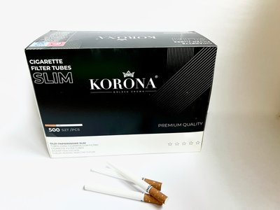 сигаретні гільзи KORONA (SLIM 500) GKS - 500 фото