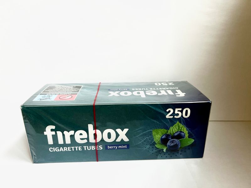 ароматизованные сигаретные гильзы Firebox Berry Mint ( лесная ягода ) GFB - 250 фото